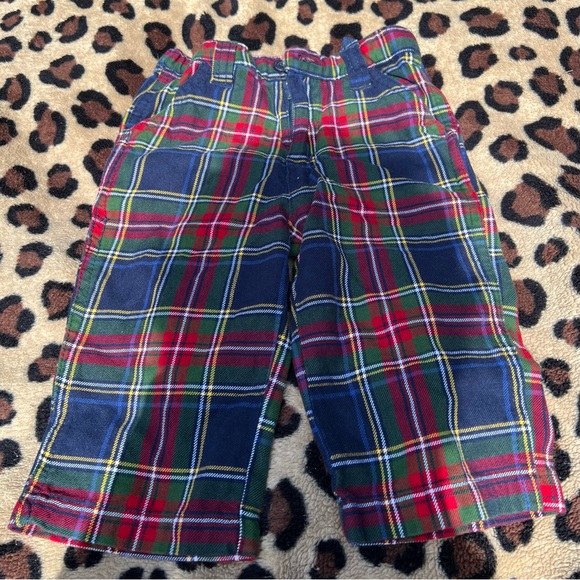 Ralph Lauren Boys Christmas Holiday Plaid Pants - Picture 1 of 3